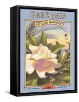 Gardenia-Kerne Erickson-Framed Stretched Canvas