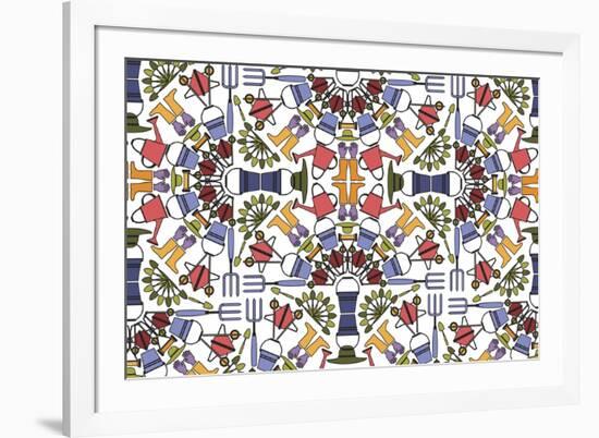 Gardening 1 A-Mindy Howard-Framed Giclee Print