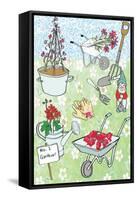 Gardening, 2013-Anna Platts-Framed Stretched Canvas