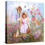 Gardening Angel-Judy Mastrangelo-Stretched Canvas