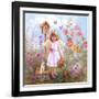 Gardening Angel-Judy Mastrangelo-Framed Giclee Print