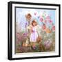 Gardening Angel-Judy Mastrangelo-Framed Giclee Print