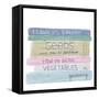 Gardening Books-Emily Navas-Framed Stretched Canvas