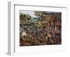 Gardening, C.1637-38-Pieter Brueghel the Younger-Framed Giclee Print