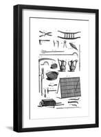 Gardening Equipment-null-Framed Giclee Print