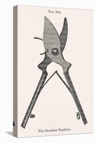 Gardening Secateur-null-Stretched Canvas
