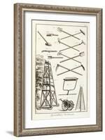 Gardening Tools and a Mobile Pruning Platform, Encyclopedie Des Sciences et Metiers D.Diderot-null-Framed Giclee Print