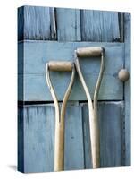 Gardening Tools-Maxine Adcock-Stretched Canvas