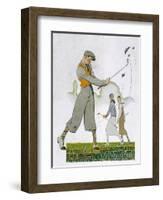 Gardening-Ren? Vincent-Framed Photographic Print