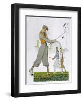 Gardening-Ren? Vincent-Framed Photographic Print