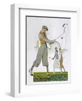 Gardening-Ren? Vincent-Framed Photographic Print