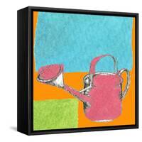 Gardening-Anna Platts-Framed Stretched Canvas