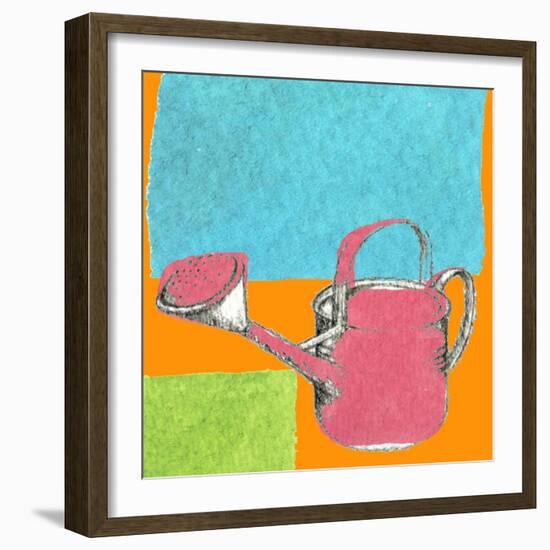 Gardening-Anna Platts-Framed Giclee Print