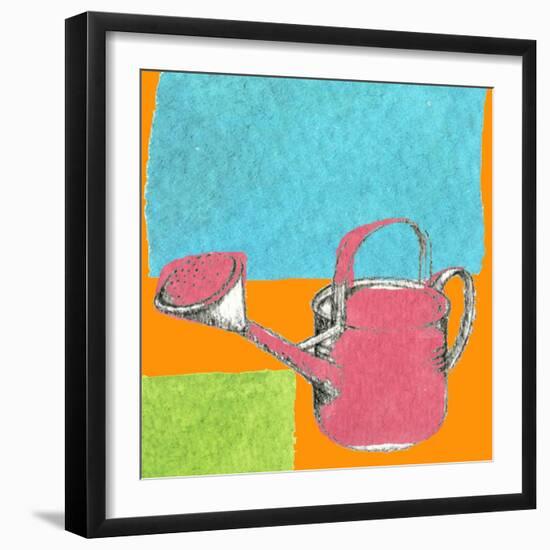 Gardening-Anna Platts-Framed Giclee Print