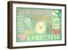 Gardening-Cora Niele-Framed Giclee Print