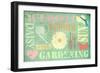 Gardening-Cora Niele-Framed Giclee Print