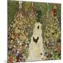 Gardenpath with Hens, 1916-Gustav Klimt-Mounted Giclee Print