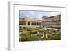 Gardens and Hall of Mirrors, Amber Fort Palace, Jaipur, Rajasthan, India, Asia-Peter Barritt-Framed Photographic Print