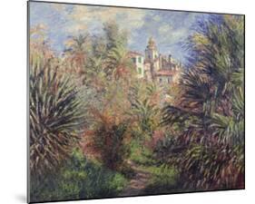 Gardens at Bordighera, 1884-Claude Monet-Mounted Art Print