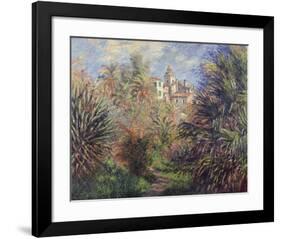 Gardens at Bordighera, 1884-Claude Monet-Framed Art Print