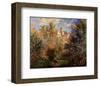 Gardens at Bordighera, 1884-Claude Monet-Framed Art Print