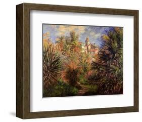 Gardens at Bordighera, 1884-Claude Monet-Framed Art Print