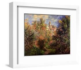 Gardens at Bordighera, 1884-Claude Monet-Framed Art Print