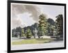 Gardens at Hampton Court Palace, Hampton, Middlesex, 1798-Heinrich Schutz-Framed Giclee Print