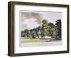 Gardens at Hampton Court Palace, Hampton, Middlesex, 1798-Heinrich Schutz-Framed Giclee Print