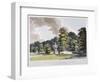 Gardens at Hampton Court Palace, Hampton, Middlesex, 1798-Heinrich Schutz-Framed Giclee Print