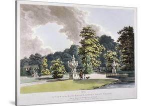 Gardens at Hampton Court Palace, Hampton, Middlesex, 1798-Heinrich Schutz-Stretched Canvas