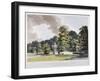 Gardens at Hampton Court Palace, Hampton, Middlesex, 1798-Heinrich Schutz-Framed Giclee Print