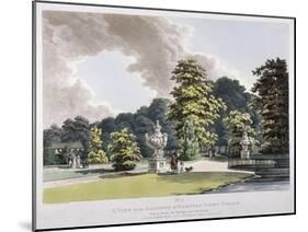 Gardens at Hampton Court Palace, Hampton, Middlesex, 1798-Heinrich Schutz-Mounted Giclee Print