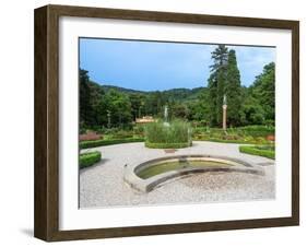 Gardens at Miramare Castle, Trieste, Friuli Venezia Giulia, Italy, Europe-Jean Brooks-Framed Photographic Print