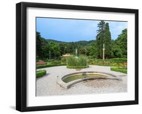 Gardens at Miramare Castle, Trieste, Friuli Venezia Giulia, Italy, Europe-Jean Brooks-Framed Photographic Print