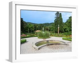 Gardens at Miramare Castle, Trieste, Friuli Venezia Giulia, Italy, Europe-Jean Brooks-Framed Photographic Print