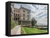 Gardens at Miramare Castle, Trieste, Friuli Venezia Giulia, Italy, Europe-Jean Brooks-Framed Stretched Canvas