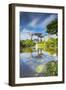 Gardens by the Bay and Marina Bay Sands Hotel, Singapore-Ian Trower-Framed Photographic Print