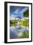 Gardens by the Bay and Marina Bay Sands Hotel, Singapore-Ian Trower-Framed Photographic Print