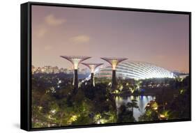 Gardens by the Bay Cloud Forest Botanic Garden, Singapore, Southeast Asia, Asia-Christian Kober-Framed Stretched Canvas