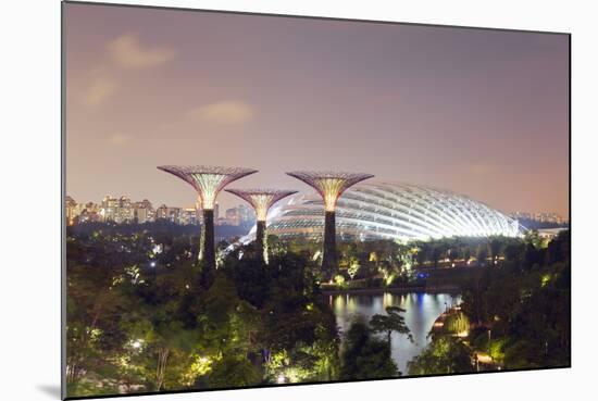 Gardens by the Bay Cloud Forest Botanic Garden, Singapore, Southeast Asia, Asia-Christian Kober-Mounted Photographic Print