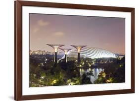 Gardens by the Bay Cloud Forest Botanic Garden, Singapore, Southeast Asia, Asia-Christian Kober-Framed Photographic Print