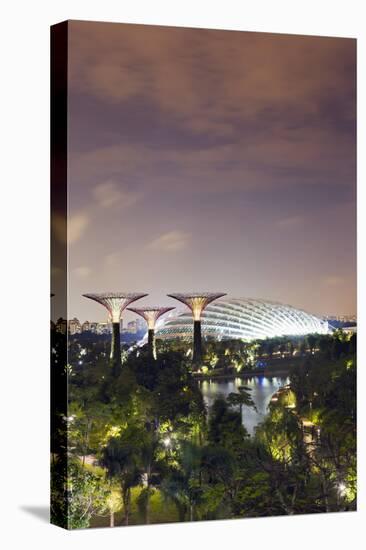 Gardens by the Bay Cloud Forest Botanic Garden, Singapore, Southeast Asia, Asia-Christian Kober-Stretched Canvas