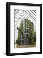 Gardens by the Bay, Cloud Forest, Botanic Garden, Singapore, Southeast Asia, Asia-Christian Kober-Framed Photographic Print