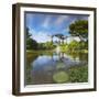 Gardens by the Way and Marina Bay Sands Hotel, Singapore-Ian Trower-Framed Photographic Print