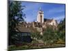 Gardens, Houses and the Cathedral of Dole in Franche-Comte, France, Europe-Woolfitt Adam-Mounted Photographic Print