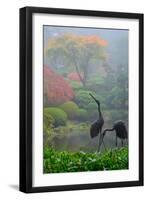 Gardens in the Fog I-Brian Moore-Framed Photographic Print