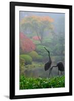 Gardens in the Fog I-Brian Moore-Framed Photographic Print