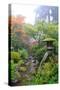 Gardens in the Fog II-Brian Moore-Stretched Canvas