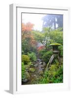 Gardens in the Fog II-Brian Moore-Framed Photographic Print